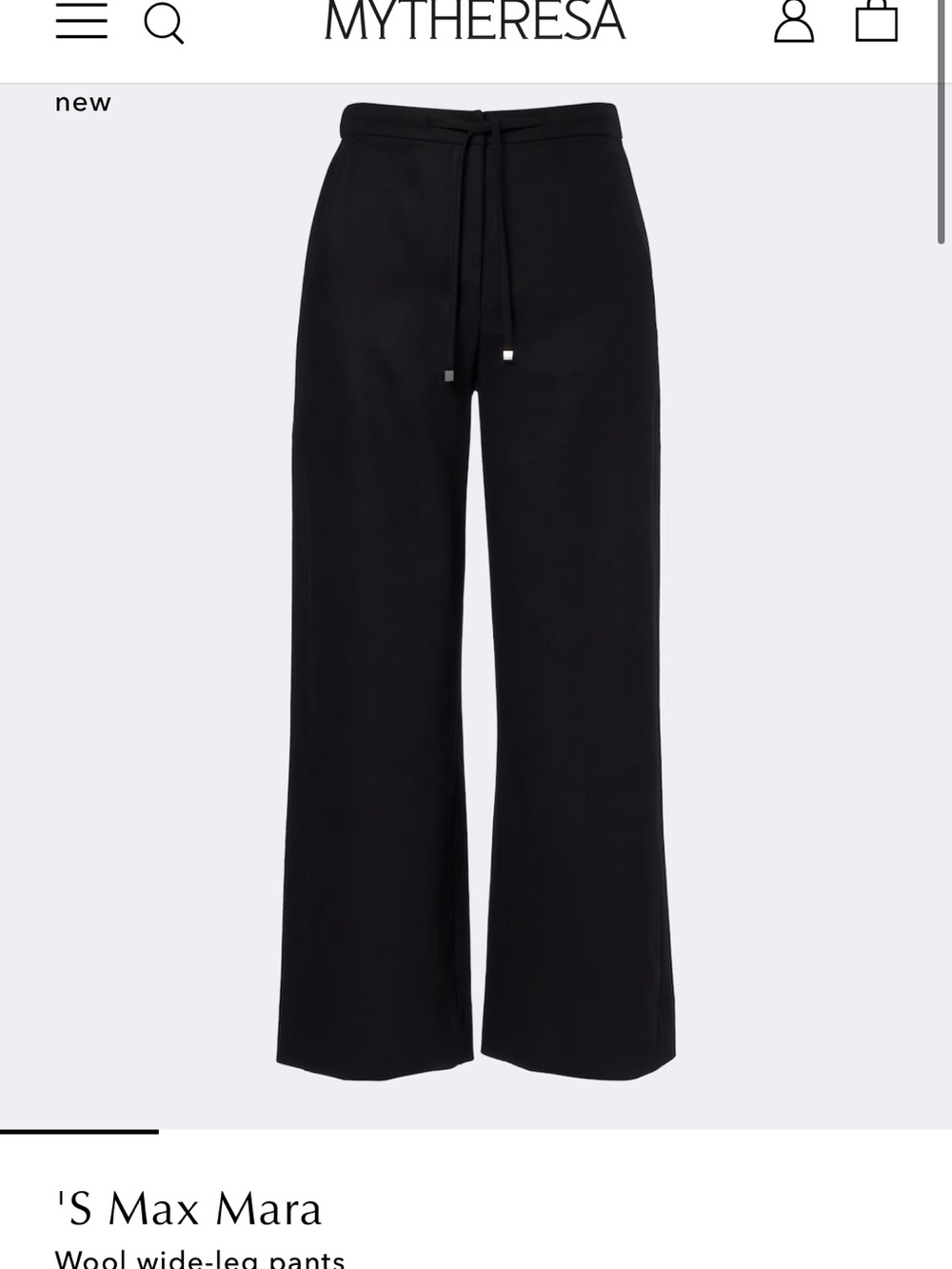MaxMara Wool Pant l Sz 4